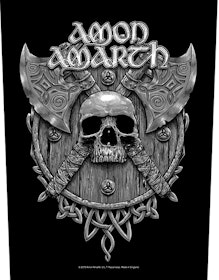 Amon Amarth ‘Skull & Axes’ Backpatch