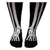 Women knee socks skeleton