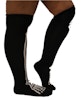 Women knee socks skeleton