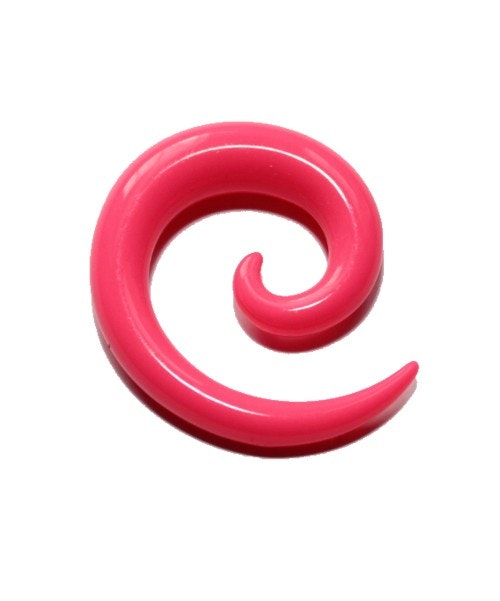 Spiral Acrylic Pink