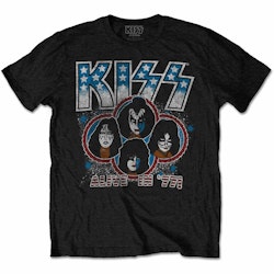 KISS  Alive In '77  T-Shirt
