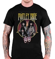 Motley Crue Theater of pain Pentagram T-Shirt