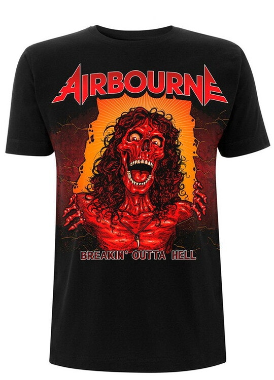 Airbourne Breakin outta hell T-Shirt