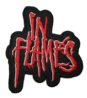In flames red logo