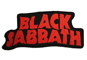 Black sabbath red logo