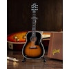 Gibson J-45 Vintage Sunburst 1:4 Scale Mini Guitar Model