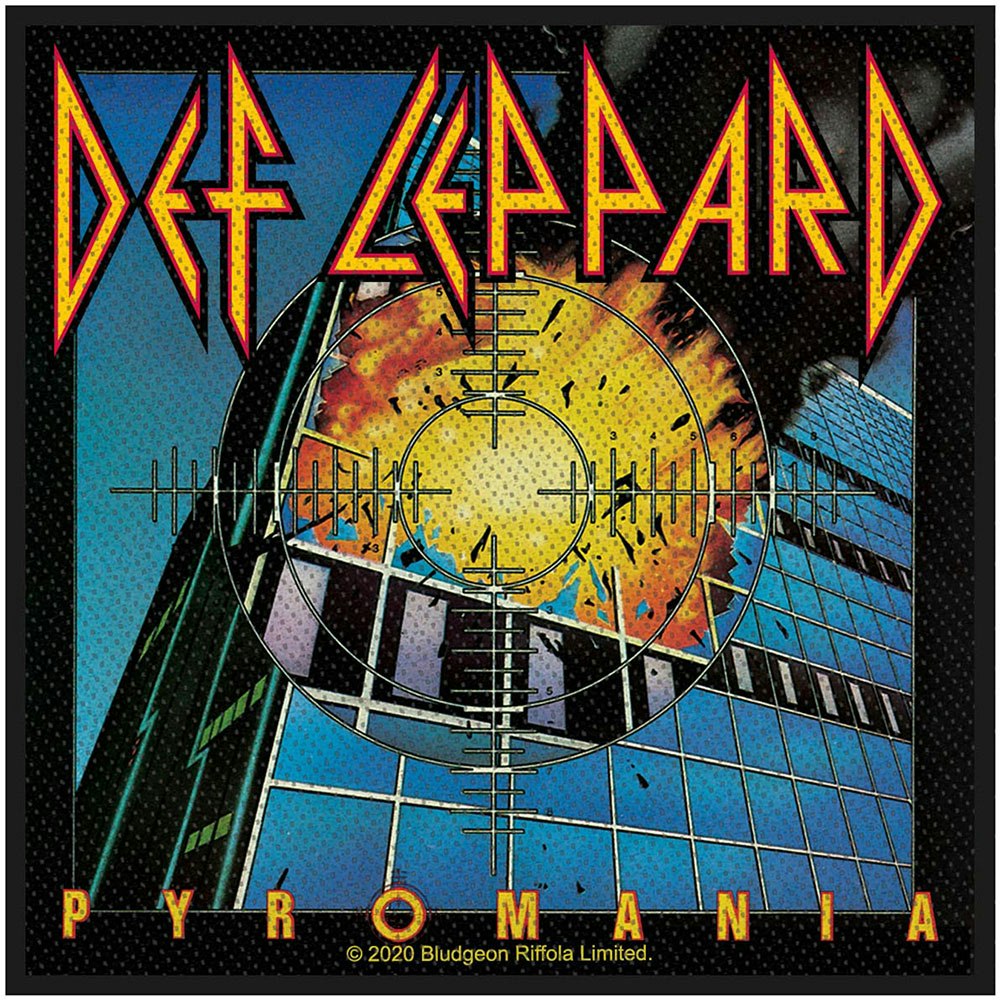 Def Leppard Standard Patch: Pyromania