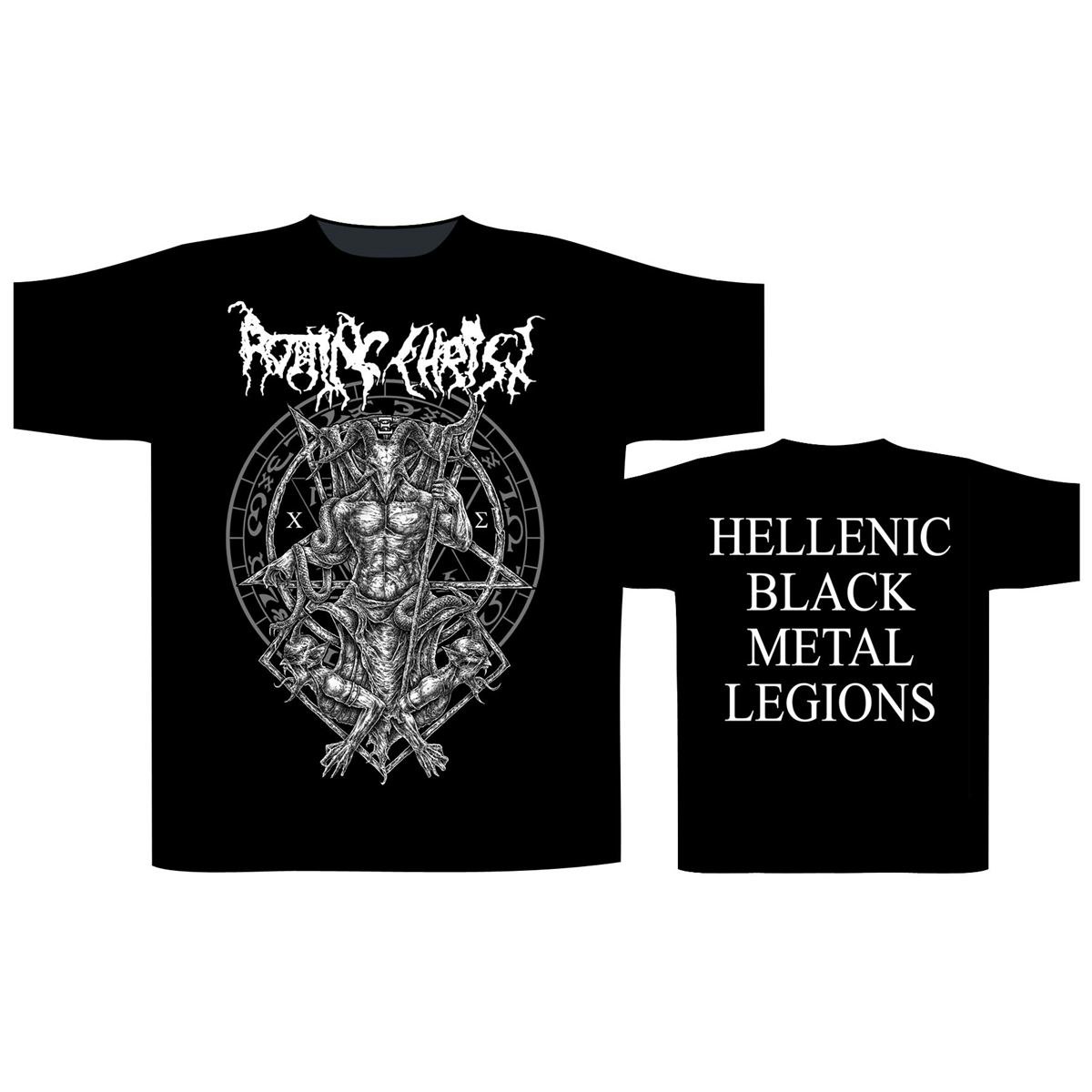 Rotting christ HELLENIC BLACK METAL LEGIONS  T-Shirt