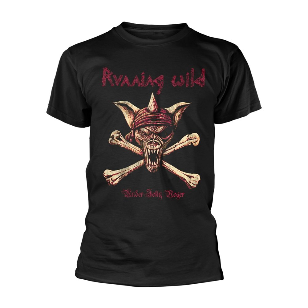 RUNNING WILD - UNDER JOLLY ROGER T-Shirt