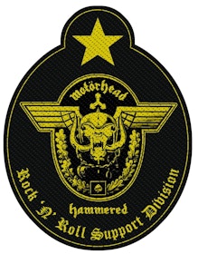 MOTORHEAD - SUPPORT DIVISION CUT OUT  patch