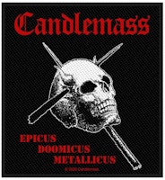 CANDLEMASS - EPICUS DOOMICUS METALLICUS patch