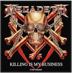 MEGADETH - KILLING IS MY BUSINESS patch