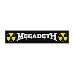 MEGADETH - LOGO strip patch