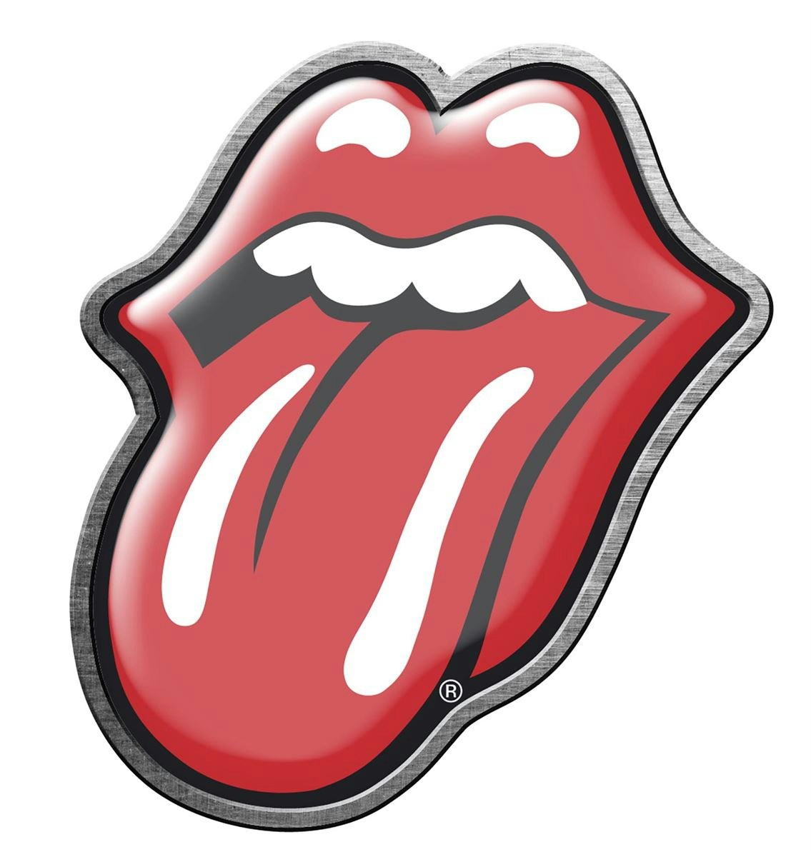 THE ROLLING STONES - TONGUE  Metal Pin