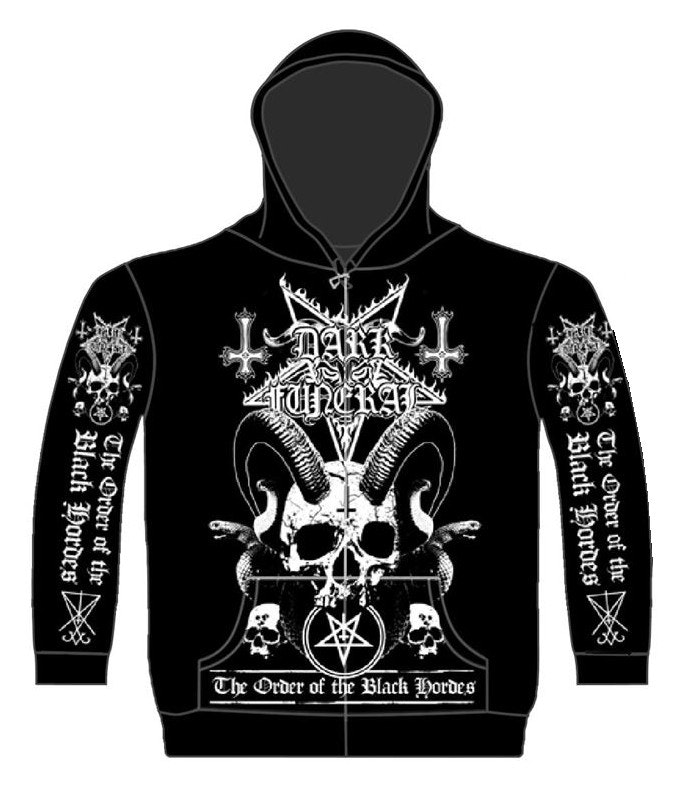 DARK FUNERAL - ORDER OF THE BLACK HORDES Zip hoodie