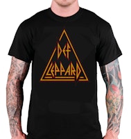 Def Leppard T-Shirt: Classic Triangle