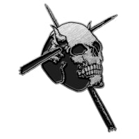 CANDLEMASS -SKULL  Metal Pin