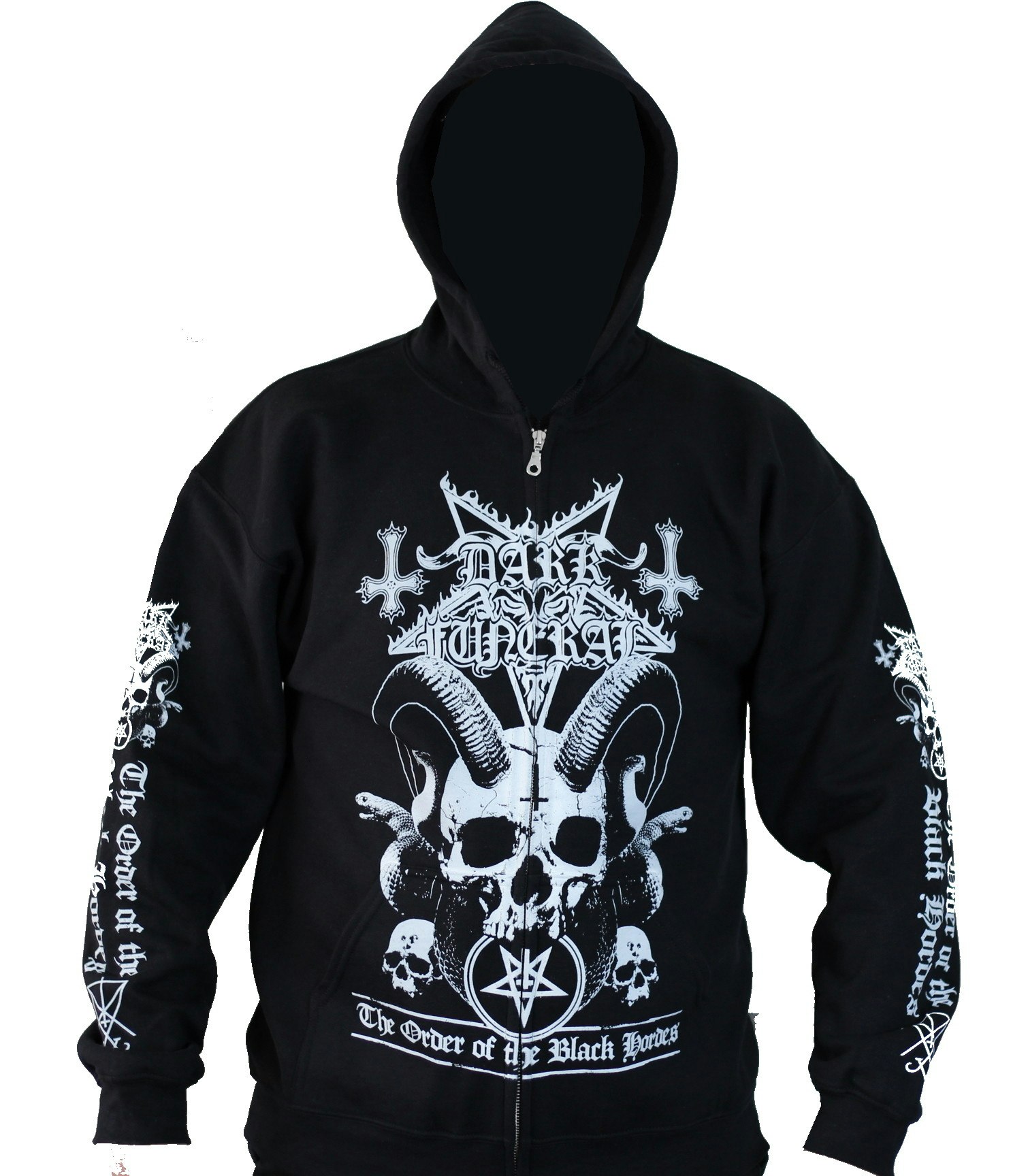 DARK FUNERAL - ORDER OF THE BLACK HORDES Zip hoodie