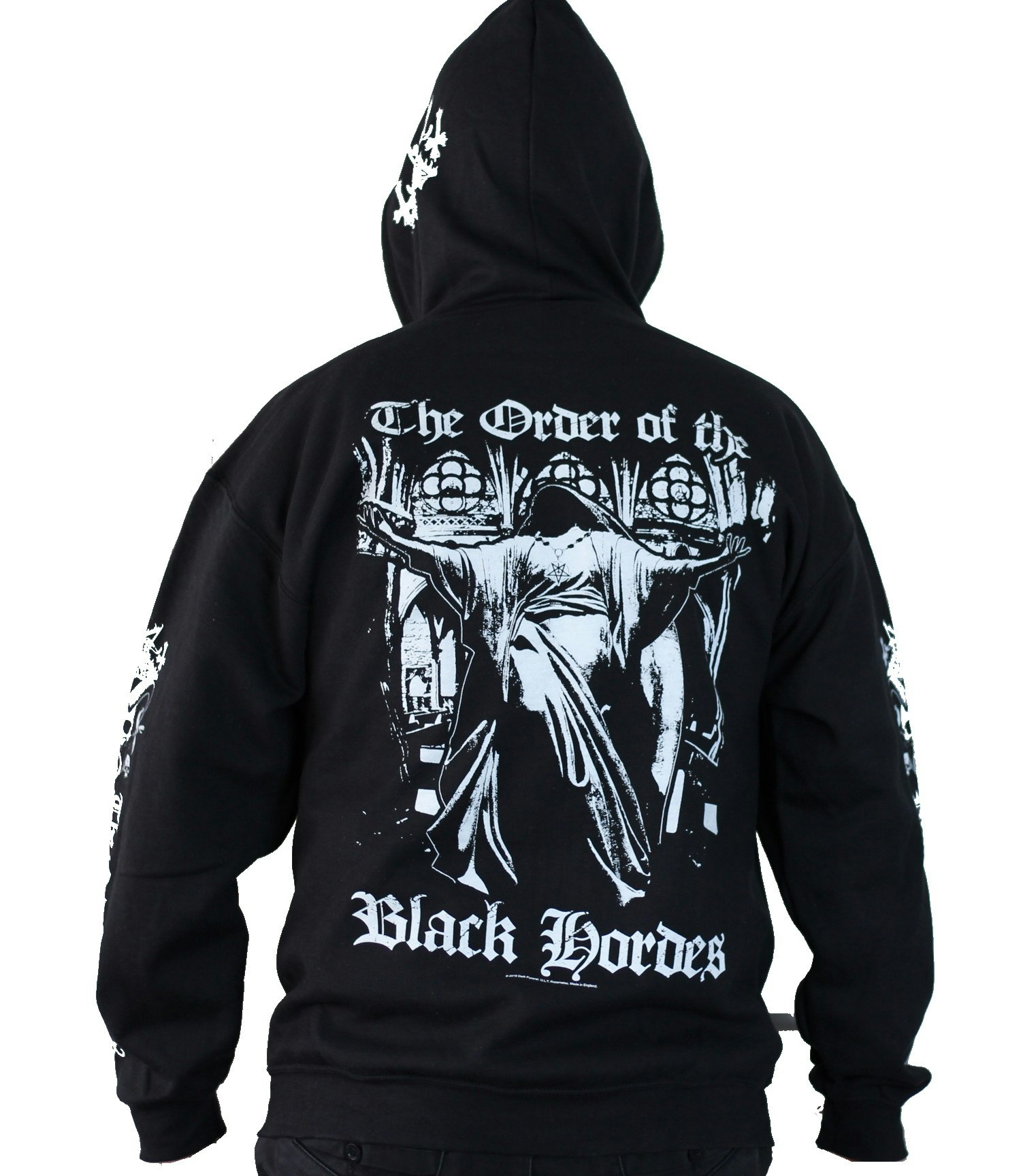 DARK FUNERAL - ORDER OF THE BLACK HORDES Zip hoodie