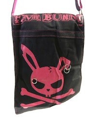 Shoulder bag Evil bunny pink