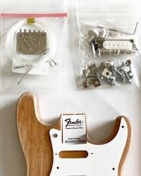 Miniature Guitar MODEL KIT - Fender™ Stratocaster™ - BUILD YOUR OWN - Officially Licensed
