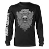 AMON AMARTH GRAY SKULL (BLACK) Long sleeve T-Shirt