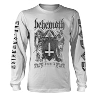 BEHEMOTH THE SATANIST (WHITE)  Long sleeve T-Shirt