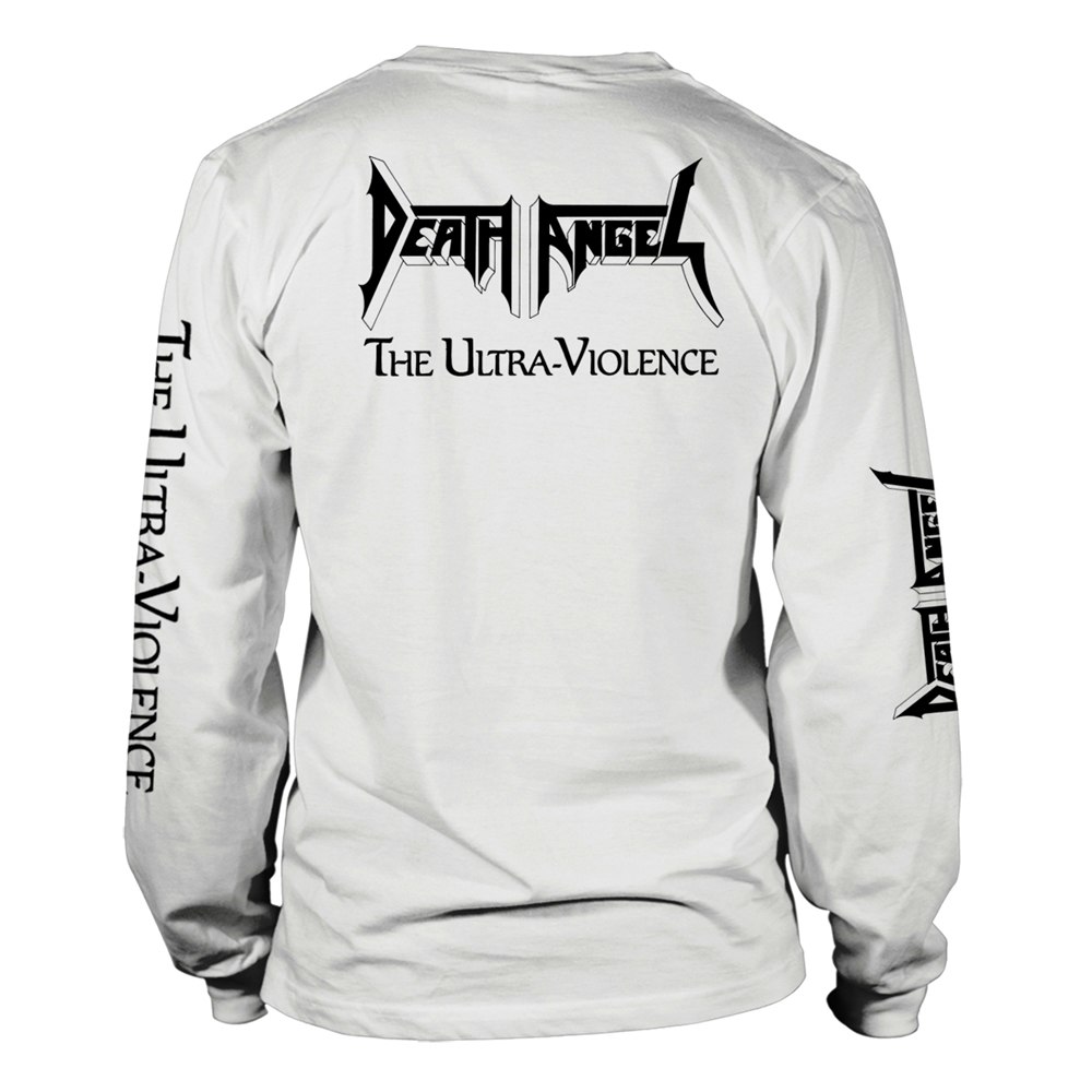 DEATH ANGEL THE ULTRA-VIOLENCE (WHITE)   Long sleeve T-Shirt