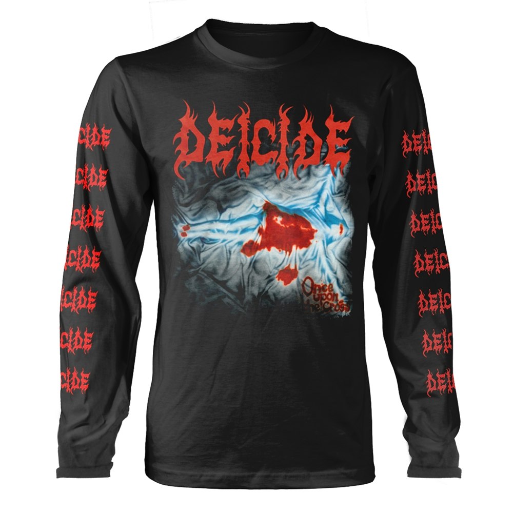 DEICIDE ONCE UPON THE CROSS (BLACK)   Long sleeve T-Shirt