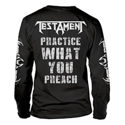 TESTAMENT PRACTICE WHAT YOU PREACH sleeve T-Shirt