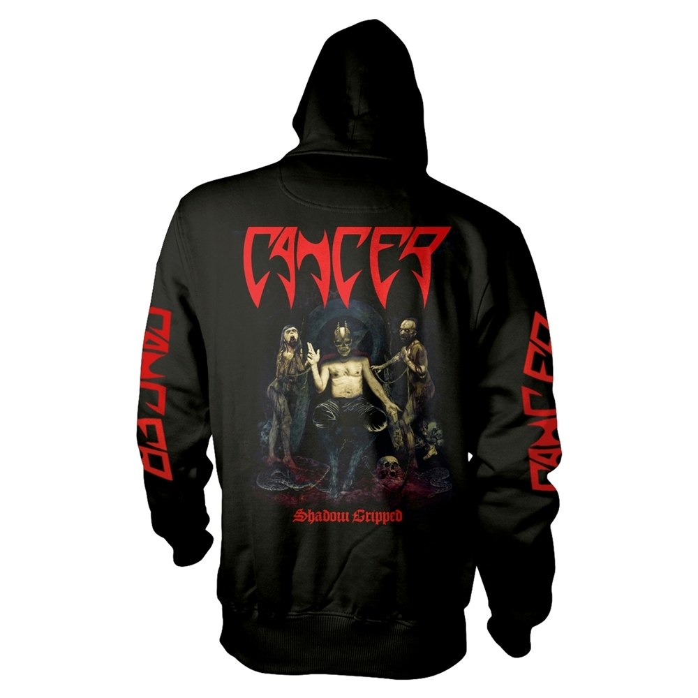 CANCER SHADOW GRIPPED  ZipHoodie
