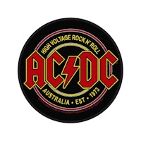 AC/DC - HIGH VOLTAGE ROCK N ROLL Patch