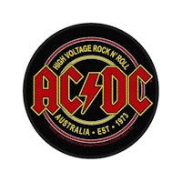 AC/DC - HIGH VOLTAGE ROCK N ROLL  Patch