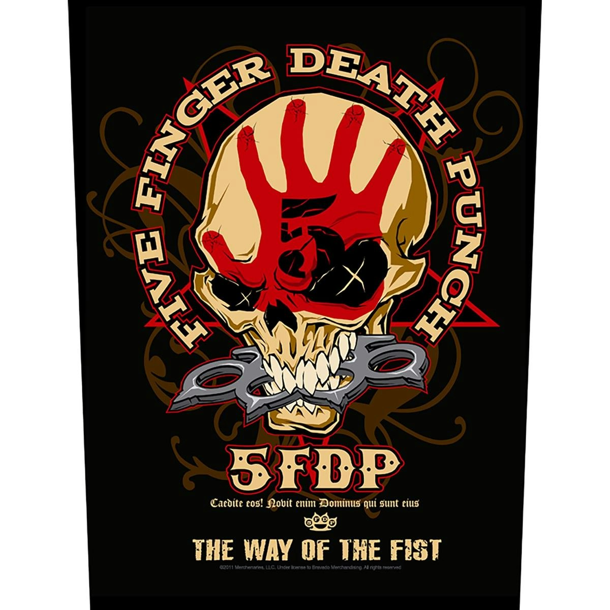 FIVE FINGER DEATH PUNCH - WAY OF THE FIST  Backpatch
