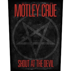MOTLEY CRUE - SHOUT AT THE DEVIL Backpatch
