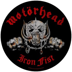 MOTORHEAD - IRON FIST Backpatch