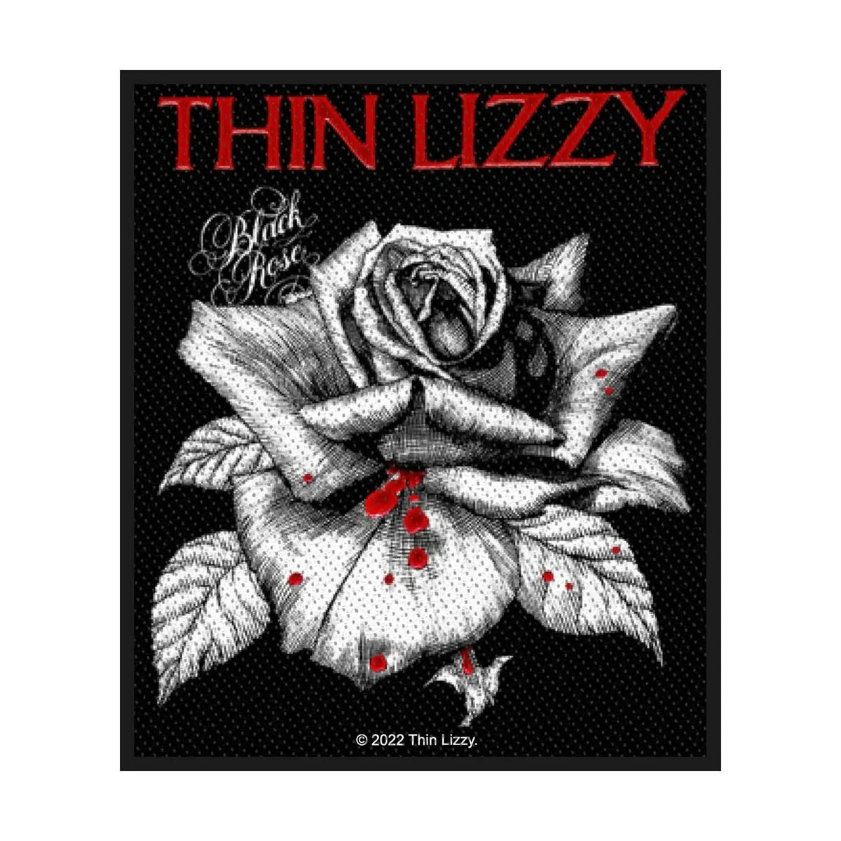 THIN LIZZY - BLACK ROSE  Patch