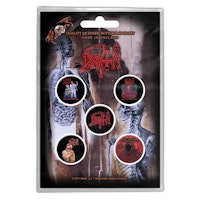 DEATH - ALBUMS   5-pack badge