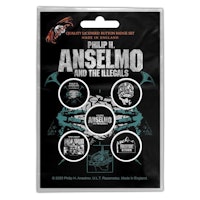 PHIL ANSELMO & THE ILLEGALS - BRAIN    5-pack badge