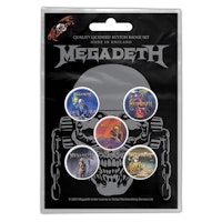 MEGADETH - VIC RATTLEHEAD    5-pack badge