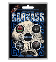 CARCASS - NECRO HEAD  5-pack badge