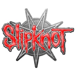 SLIPKNOT - 9 POINTED STAR Metal Pin