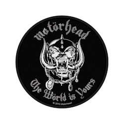 MOTORHEAD - THE WORLD IS YOURS   Patch