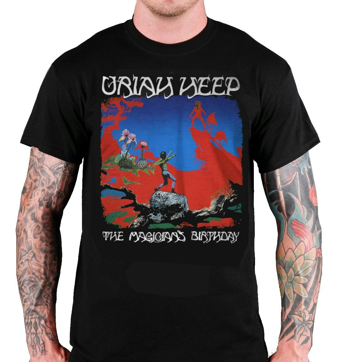 URIAH HEEP  THE MAGICIANS BIRTHDAY T-Shirt