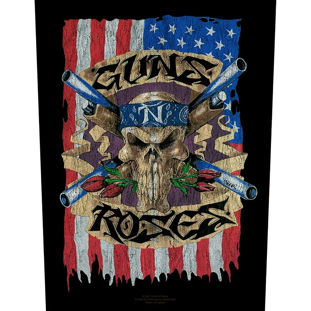 GUNS N&#39; ROSES - FLAG Backpatch