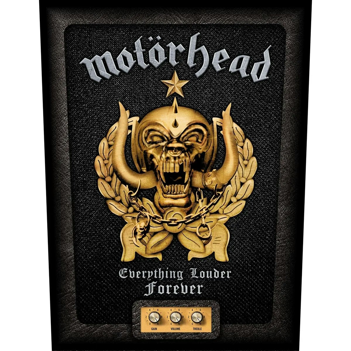 MOTORHEAD - EVERYTHING LOUDER FOREVER  Backpatch