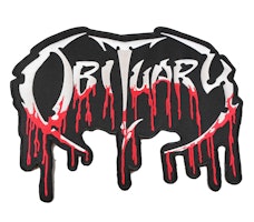Obituary logo XL patch