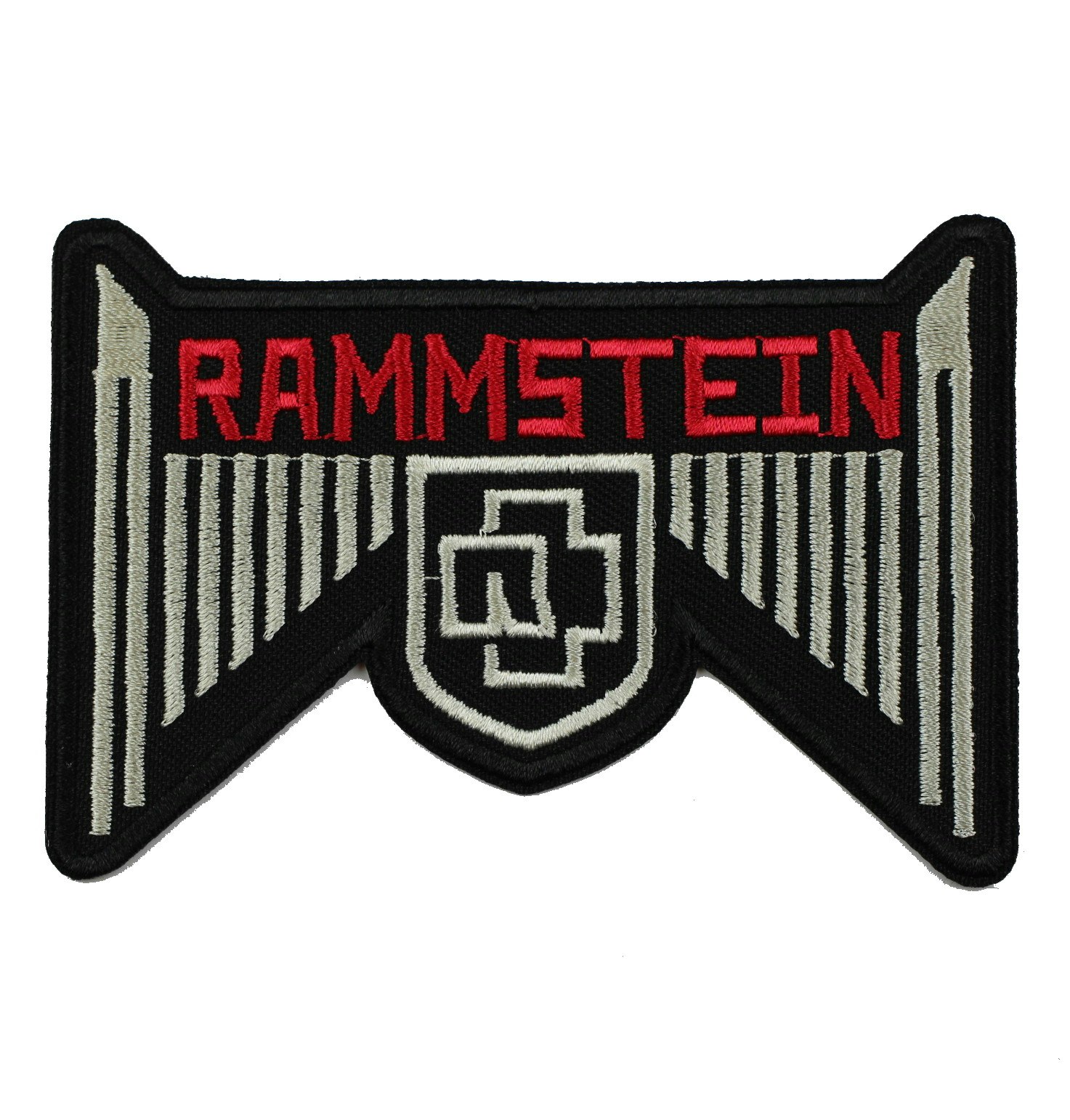 Rammstein wings logo patch