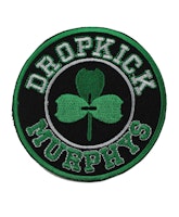 Dropkick murphys green logo patch