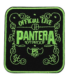Panther green logo patch